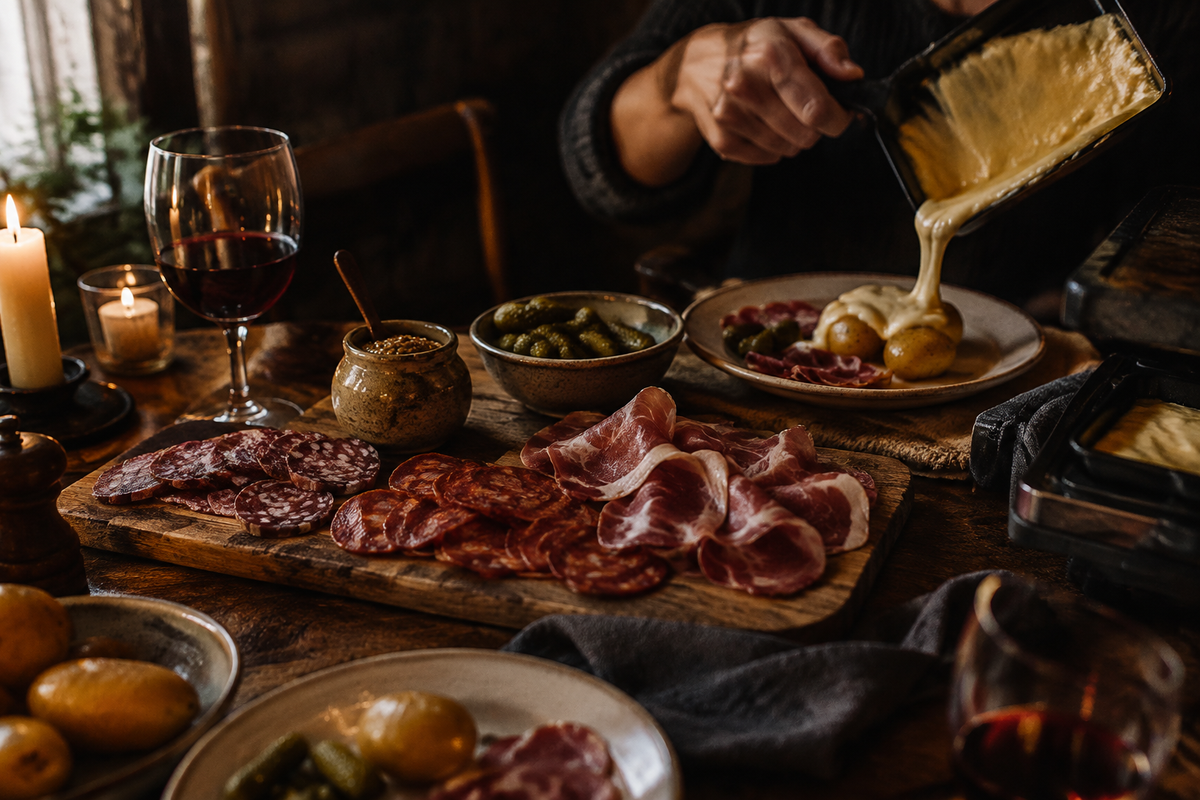 La Raclette selon LAKOUM — Quand la charcuterie artisanale entre dans la fête