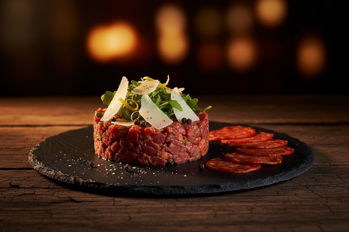 Tartare de Bœuf au Chorizo LAKOUM — La recette qui change tout