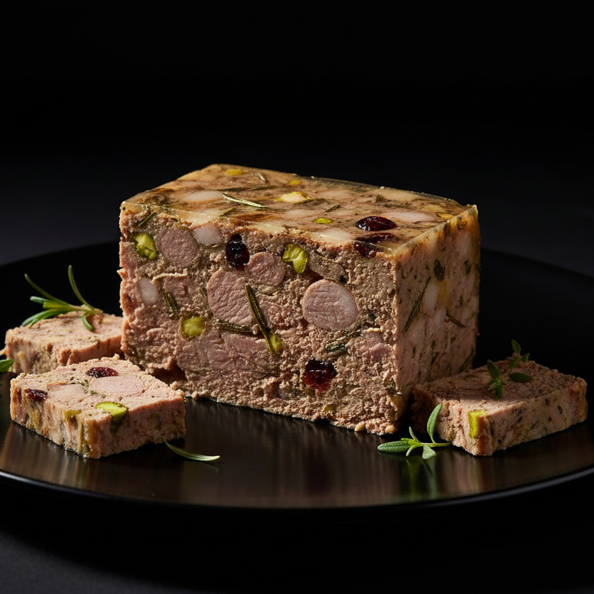 Terrine d'Agneau - Charcuterie artisanale premium halal