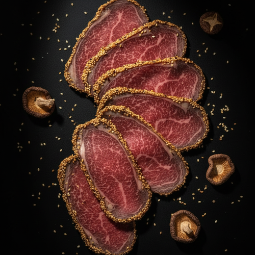 Côte de bœuf séchée Umami — tranches