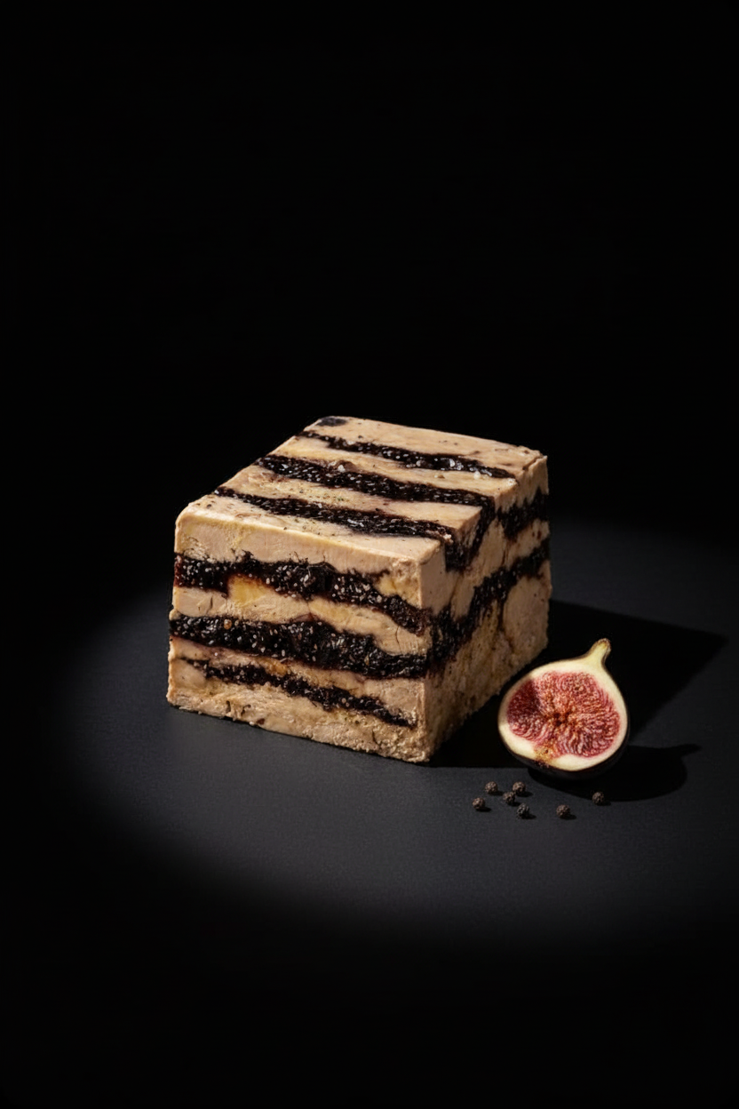 Foie Gras Marbré aux Figues