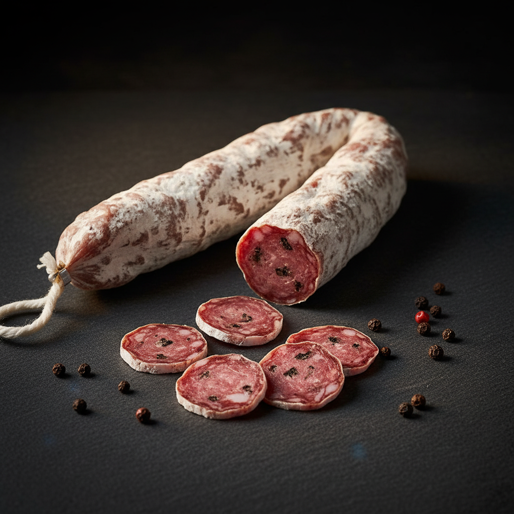 LE TRUFFÉ Saucisse 160g — tranchée