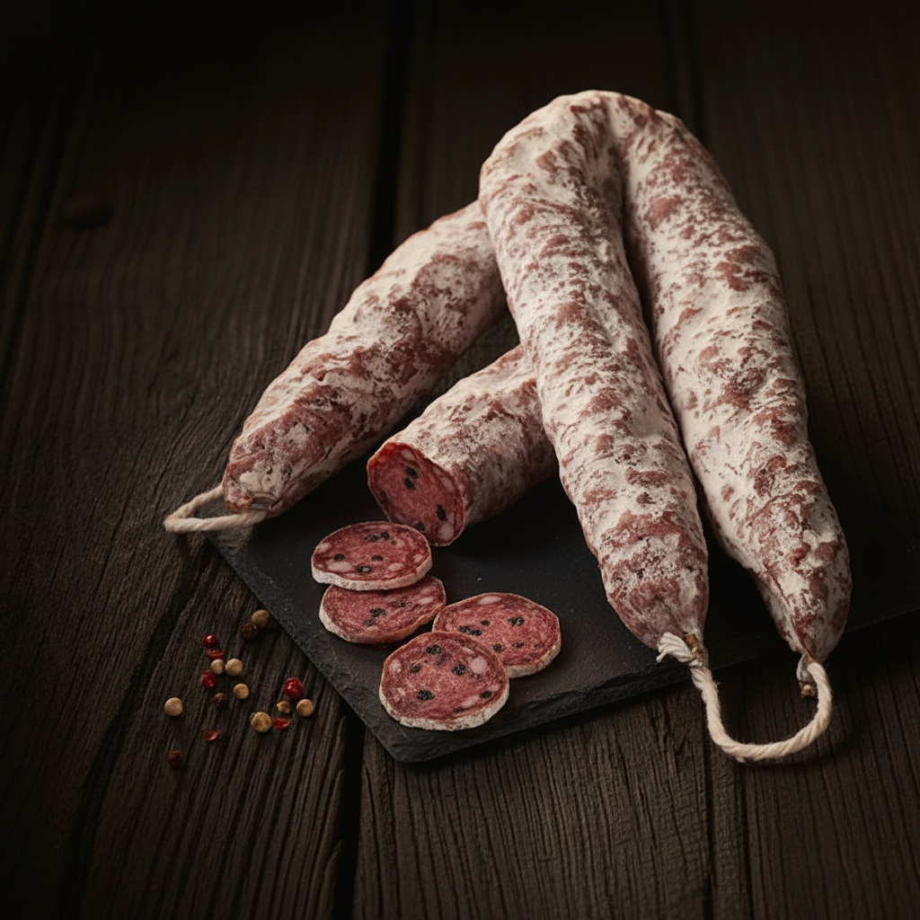 LE TRUFFÉ Saucisson 200g — tranché