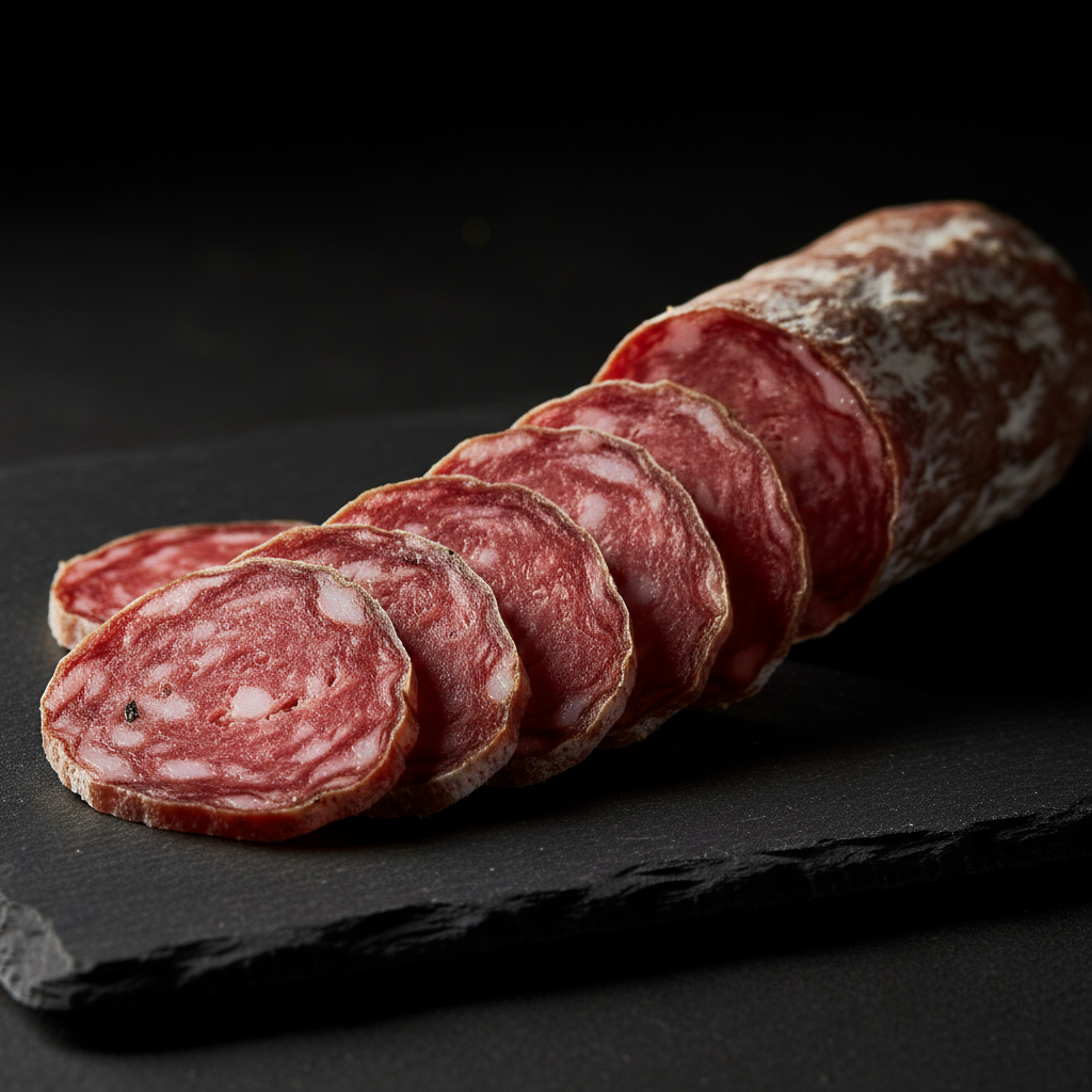 LE POIVRE Saucisson 200g — tranché