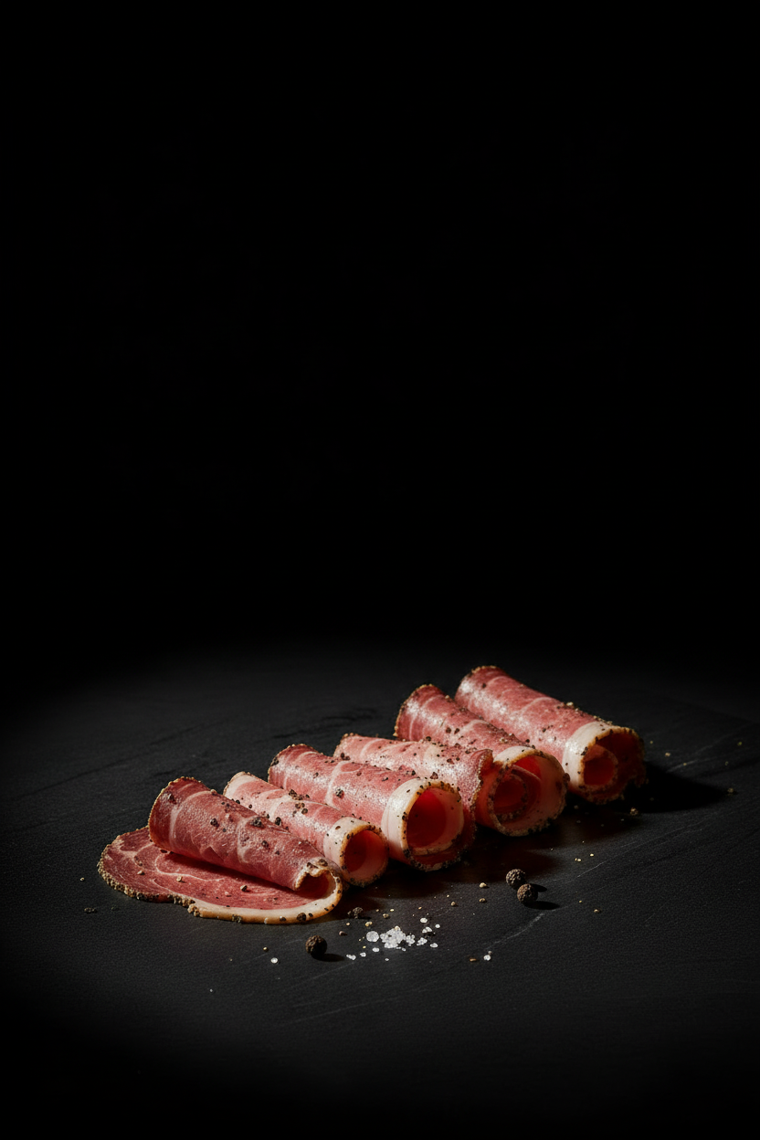 Coppa de veau au poivre tranchée - LAKOUM