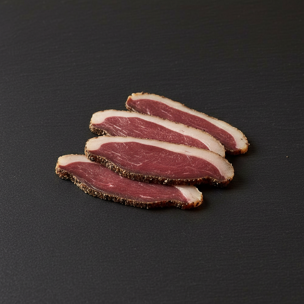 Magret séché truffe tranché